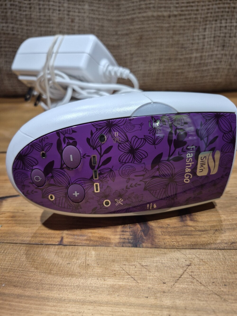 Silk'n Flash&Go Women’s Hair Removal Device - Purple/White